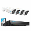 Reolink Reolink NVS8-5KB4-A 10MP 4 Bullet PoE Camera 8-channel NVR security system with 2TB HDD