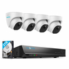 Reolink Reolink NVS8-5KD4-A 10MP 4 Dome PoE Camera 8-channel NVR security system with 2TB HDD