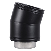 Roccheggiani Roccheggiani Black 15 Degree Bend - 2 Sizes