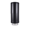 Roccheggiani Roccheggiani Black Adjustable Pipe 300-450mm - 2 Sizes
