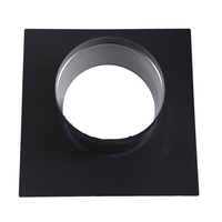 Roccheggiani Roccheggiani Black Flashing Flat - 2 Sizes