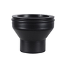 Roccheggiani Roccheggiani Black Tapered Adaptor 5"-6"