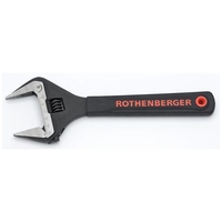 Rothenberger Rothenberger Adjustable Wrench Wide Jaw 10" with Soft Jaw Protector