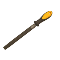 Roughneck Roughneck 200mm (8”) Half Round Flat File With Ergonomic Soft Grip Handle