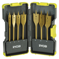 Ryobi Ryobi RAK07SB 7 Piece Flat Wood Spade Bit Set