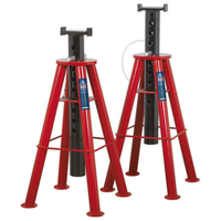 Sealey Sealey AS10H Pair of 10 Tonne Axle Stands (10T per stand)