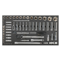 Sealey Sealey S01122 62 Piece 1/4