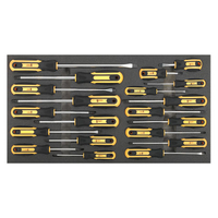 Sealey Sealey S01127 20 Piece Tool Tray with Screwdriver Set