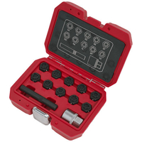 Sealey Sealey SX223 Locking Wheel Nut Key Set 12pc - Mercedes