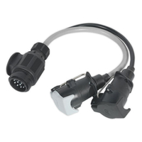 Sealey Sealey TB55 Conversion Lead 13-Pin Euro to 7-Pin 12V Plug