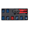 Sealey Sealey TBT16 Ratchet Crimper & 325 Assorted Insulated Terminal Set