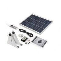 Solar Technology International PV Logic 45Wp Narrowboat Kit with Alloy Brackets