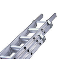 T. B. Davies Pinnacle 3.0m Class 1 Triple Section Aluminium Extension Ladder