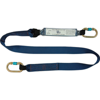 Talurit UFS PROTECTS UT827 1.8m Energy Absorbing Webbing Lanyard 2 x Carabiners