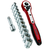 Teng Tools Teng 13 Piece 1/4" Drive Metric Socket Set