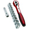 Teng Tools Teng M3812N1 12 Piece 3/8" Drive Metric Socket Set
