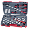 Teng Tools Teng T1244 45 Piece 1/2" Drive Socket Set Kit