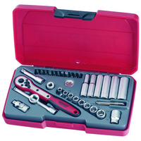 Teng Tools Teng T1435AF 35 Piece 1/4" Drive AF Socket & Bit Set