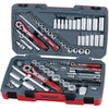 Teng Tools Teng TM111 1/4,  3/8 & 1/2" Drive Metric/Imperial Socket Set 111 Piece