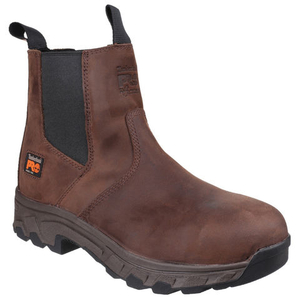 Timberland Pro® Timberland PRO® Workstead Water Resistant Pull on Dealer Safety Boot Brown Size 7