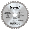 Trend Trend 190mm 36T Craft Circular Saw Blade for DeWalt Wormdrive