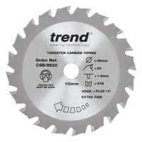 Trend Trend 85mm 20 Tooth Craft Circular Saw Blade