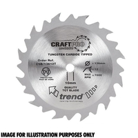 Trend Trend CSB/13624TA Craft Saw Blade 136x20mm 24T