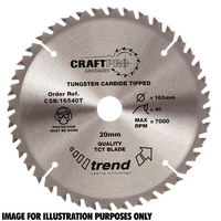 Trend Trend CSB/16552T Craft Saw Blade 165x20mm 52T