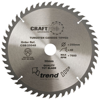Trend Trend CSB/31548 Craft Saw Blade 315mm X 48 Teeth X 30mm