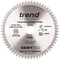 Trend Trend CSB/CC21660 216mm Circular Saw Blade