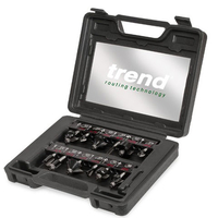 Trend Trend SET/SS8X1/4TC 12 Piece Starter Router Cutter Set