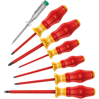 Wera Wera 1160I/7 VDE Kraftform Comfort Screwdriver Set SL/PH
