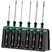 Wera Wera 2035/6B Kraftform Micro Screwdriver Slotted Set 6 Piece SL/PH