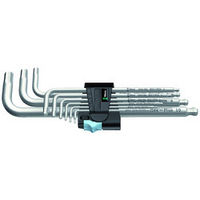 Wera Wera 3950Pkl/9 9 Piece Hex Key Set Ballend Stainless