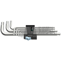 Wera Wera 3950PKL/9 9 Piece Stainless Steel Hex Key Set