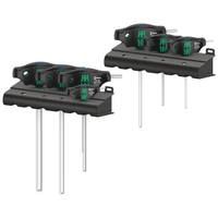 Wera Wera 454/7 HF Set 1 - T-Handle Hex-Plus Screwdrivers with Holding Function (7 Pieces)