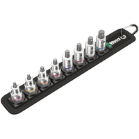 Wera Wera 8 Piece 3/8” Drive Zyklop Hex Plus bit Socket Set