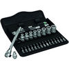 Wera Wera 8100 SA 8 28 piece Zyklop Metal-Switch Ratchet and Socket Set 1/4" Drive