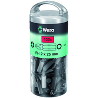 Wera Wera 850/1Z Bit Ph2/25 Extra Tough Pack Of 100