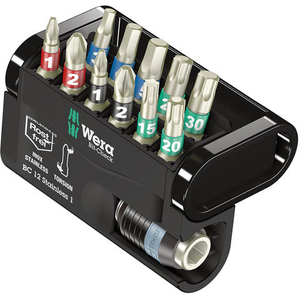 Wera Wera Bit-Check 12 Stainless 1Torsion 12 Piece Bit Set