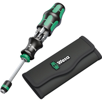 Wera Wera KK20 Kraftform Kompakt Screwdriver & Bit Set 7 Piece SL/PH/PZ