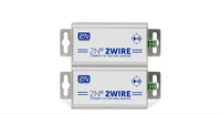 2N Telecommunications 2WIRE-SET OF 2 ADAPTORS signal converter Alumini