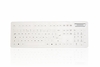 Accuratus 104V2 keyboard USB QWERTY UK English White