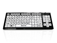 Accuratus KYB-M2BLK-UCUHBT keyboard RF Wireless + Bluetooth QWERTY UK