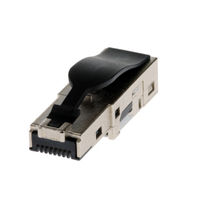Axis 01996-001 wire connector RJ-45 Black,  Metallic