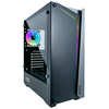 Azza APOLLO 430 Midi Tower Black,  Transparent