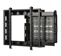 B-Tech Flat Screen Wall Mount with Slide-Out AV Storage Tray (VESA 600