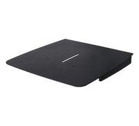 B-Tech Small AV Accessory Shelf (Steel) for Collar Mounting - 300 x 30