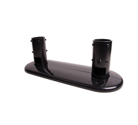 B-Tech SYSTEM 2 - Heavy Duty Twin Pole Ceiling / Floor Mount for Ø50mm