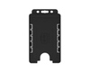 BioBadge Black Dual-Sided BIOBADGE Open Faced ID Card Holders - Portra
